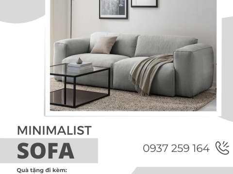 MINIMALIST SOFA